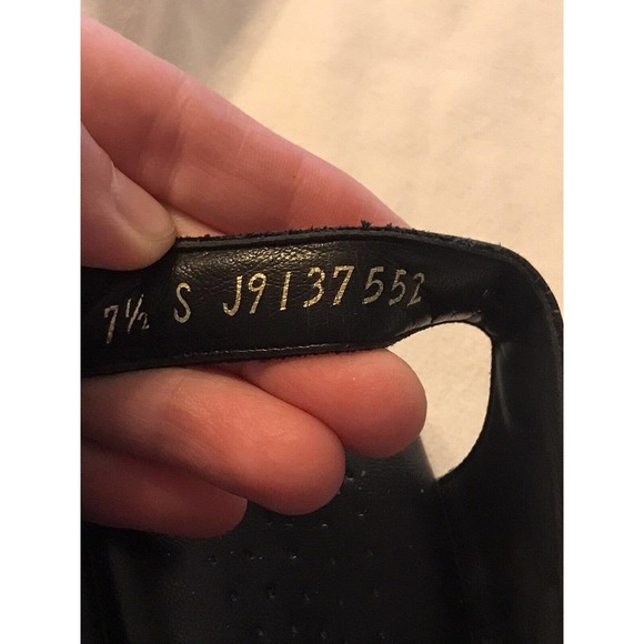 SAS Black Suntimer Comfort Shoe Slingback Sandal Womens 7.5 J9137552 Block Heel - Picture 8 of 8